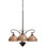 Tiffany 3 - Light Chandelier