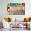 Family Rules Typographie II, reproduction sur toile-1479187480