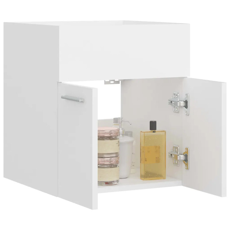 Mahjabeen 41cm Bathroom Vanity Base Only, White