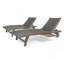BANZAI CHAISE Longe avec plateau