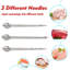 Injecteur antiadhésif en acier inoxydable
