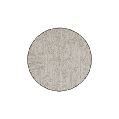 Tapis gris soyeux et moelleux