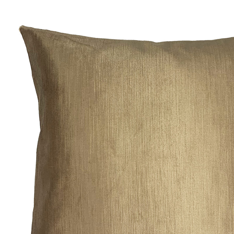 Feather Reversible Throw Pillow, Brown, 18" x 18"