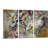 Composition Composition 1913 par Wassily Kandinsky - Ensemble de 3 reproductions sur toiles tendues-55824154