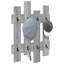 Wall-Mounted Coat Rack Wall-Mounted 60 X 3 X 82 Cm-2128502525