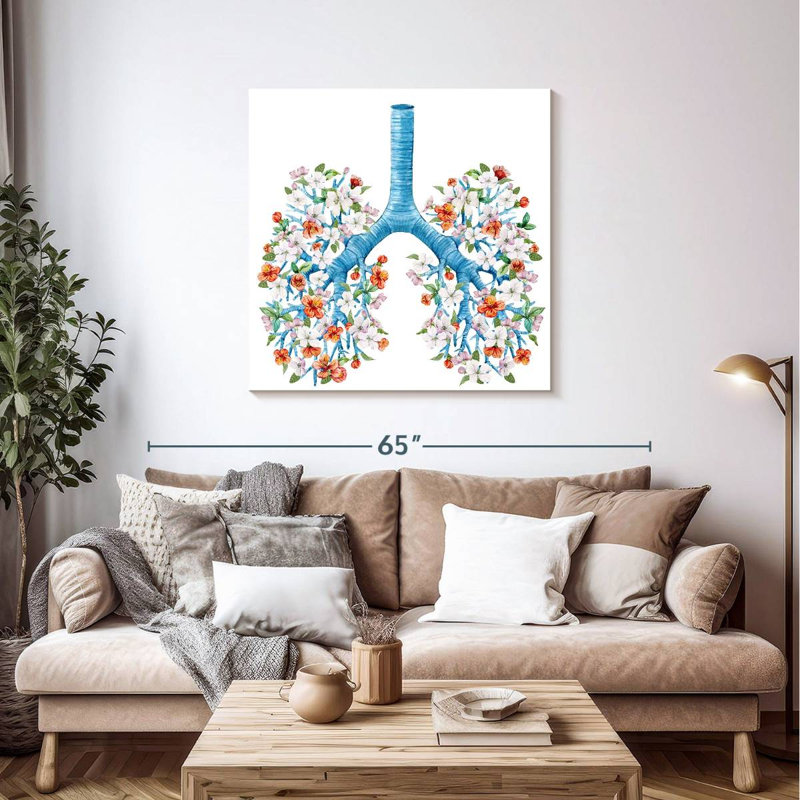 Keiri Biology, 39" H x 39" W