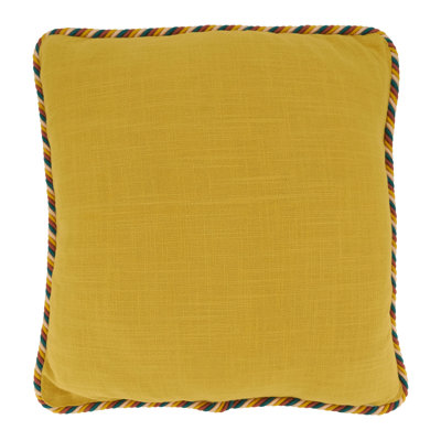 Olivia Collection Cotton Reversible Throw Pillow