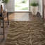 Rajah Wool Animal Print Area Rug in Brown/Beige-45410591