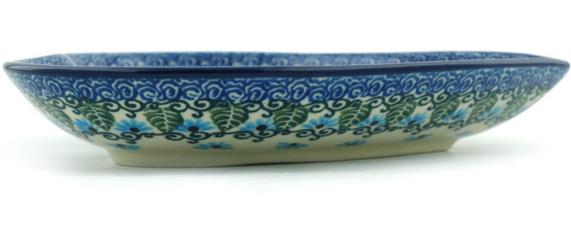 Forget Me Not Stoneware Platter