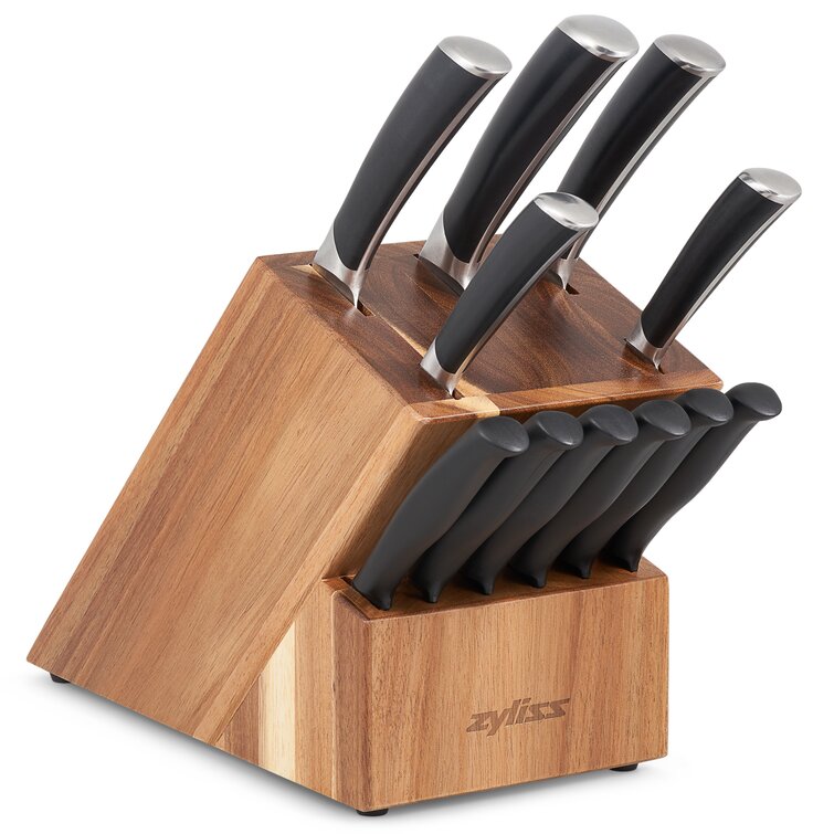 Zyliss Comfort Cutting Board and 3 Piece Knife Set