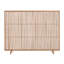 Pare-étincelles en fer 1 panneau Willow 39 po x 30 po, finition dorée-582300815