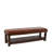 Genuine Leather Upholstered Storage Bench