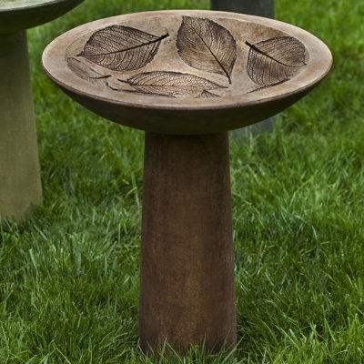 Handmade Pedestal Birdbath