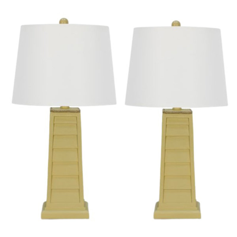Lampe de table Emre, Jaune