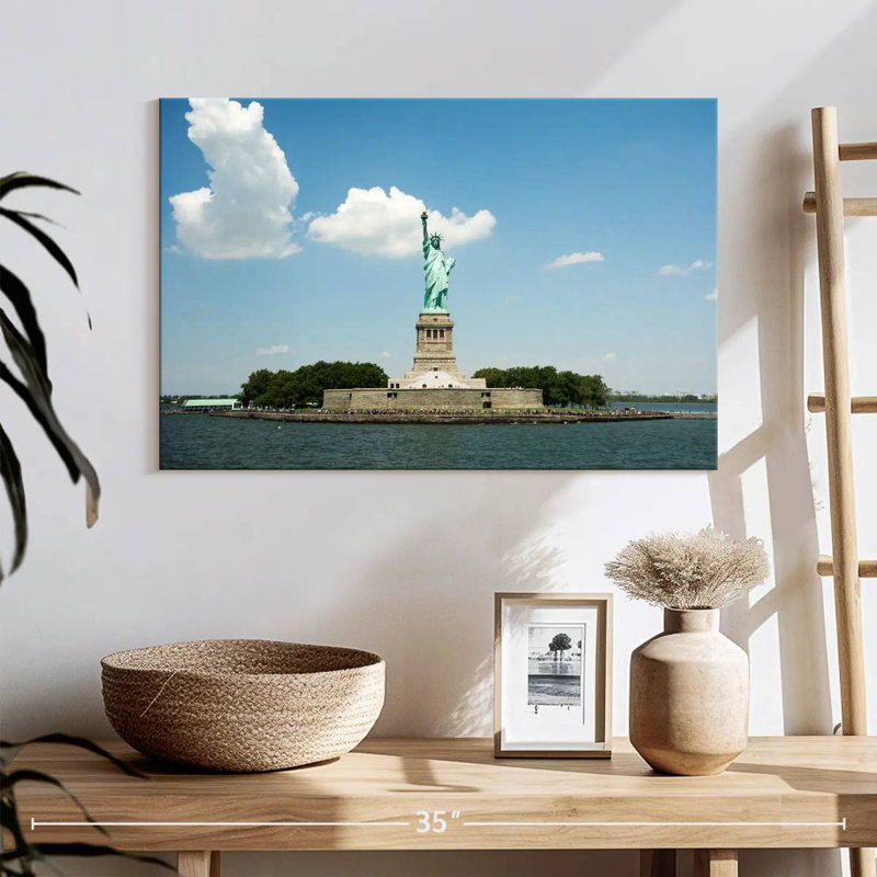 Ravi Historic Liberty Island, 16" H x 24" W