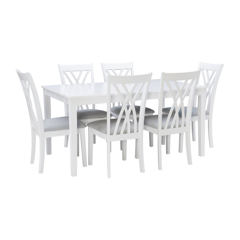 Asherton 6 - Person Four Leg Dining Set