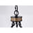 9 - Light Dimmable Wagon Wheel Chandelier