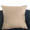 Coussin décoratif extérieure brune à motif de diamant cascade Plutus