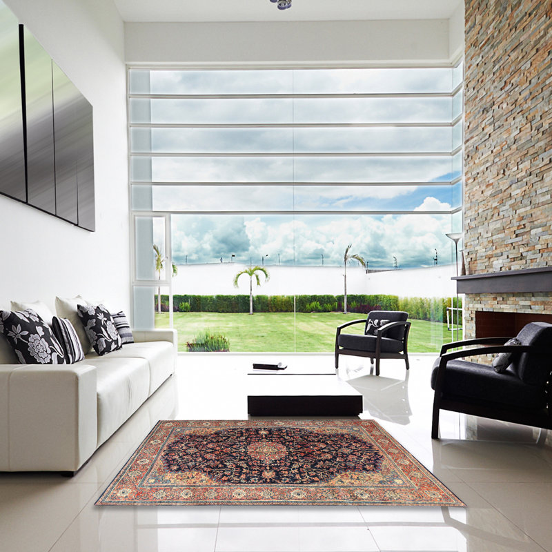 Categora Oriental Indoor Rug, Square 8'