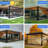 Clear Vinyl Tarps with Grommet, 18 oz, 560 GSM 20 mil Waterproof & Tear Resistant Vinyl Coated PVC Material Tarpaulin, Perfect for Indoor & Outdoor Use(6 x 15 ft)-115688838