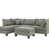 Tissu gris clair