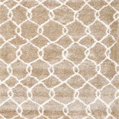 Surface beige contemporaine tapis