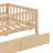 Wood Daybed Bed With Two Drawers-1404658248