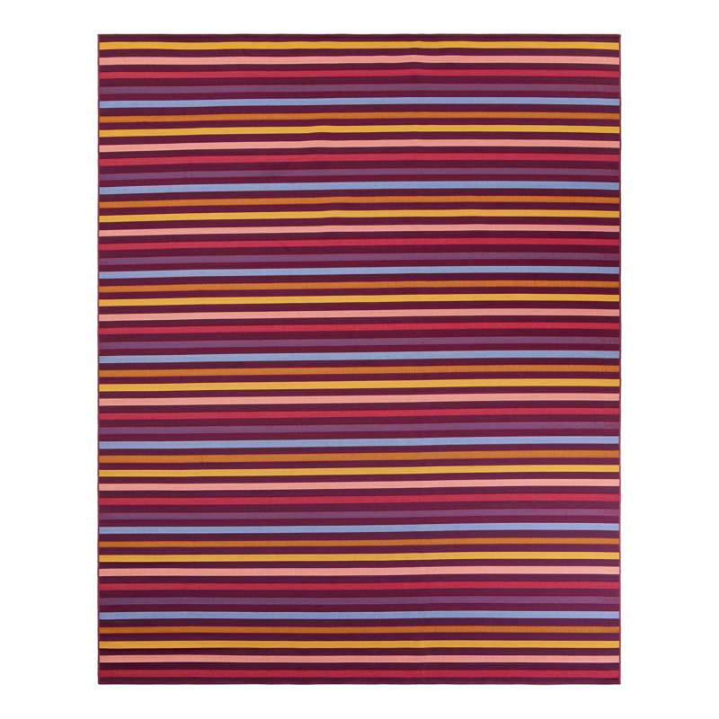 Grierson Striped Indoor / Outdoor Rug, Rectangle 10' x 13'1"