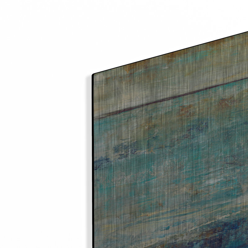 Ivy Bronx «Placid Water II» par Tim O'Toole, art mural en métal, H 12 po x l 16 po