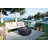Colosseo / Nimes 56" Outdoor Sandstone Fire Pit 60,000 BTU - Includes Fire Glass, Lid & PVC Cover-88670670-88670672