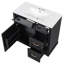 Meuble-lavabo simple autoportant vert 36 po avec lavabo et rangement en céramique-1629207015