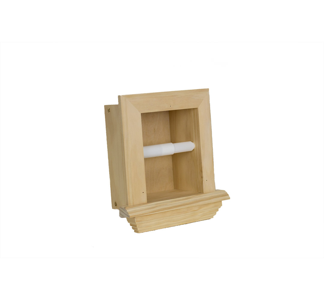 Tracy Recessed Toilet Paper Holder Timber Tree Cabinets 