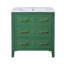 Meuble-lavabo autoportant avec tiroirs de rangement-741590864