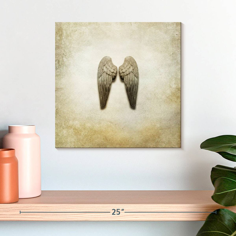 Leisha Wings, 16" H x 16" W