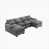 Dark Gray Fabric is out of stock