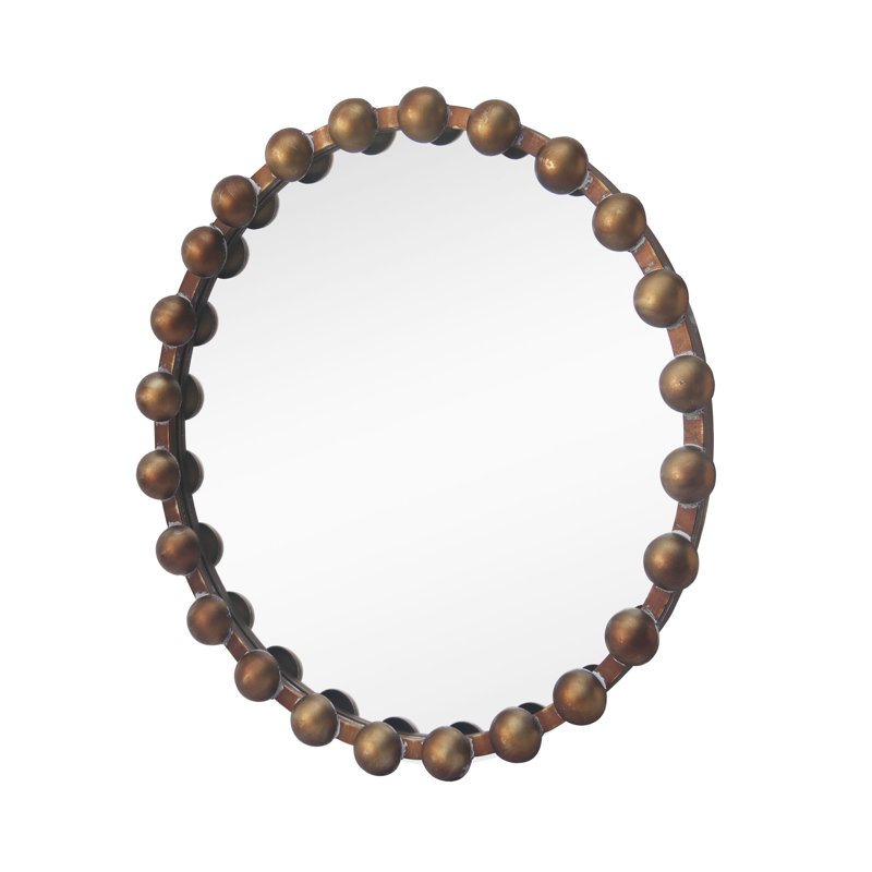 Calandria Metal Flat Wall Mirror