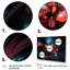 Rouge et bleu infini complexe I - impression-88519842-88519845