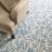 Martha Stewart Hand Tufted Wool/Cotton Floral Rug in Ivory/Blue-92584611