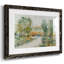 Arbres sur le ruisseau II - impression d'un seul cadre photo-906343490-906343491