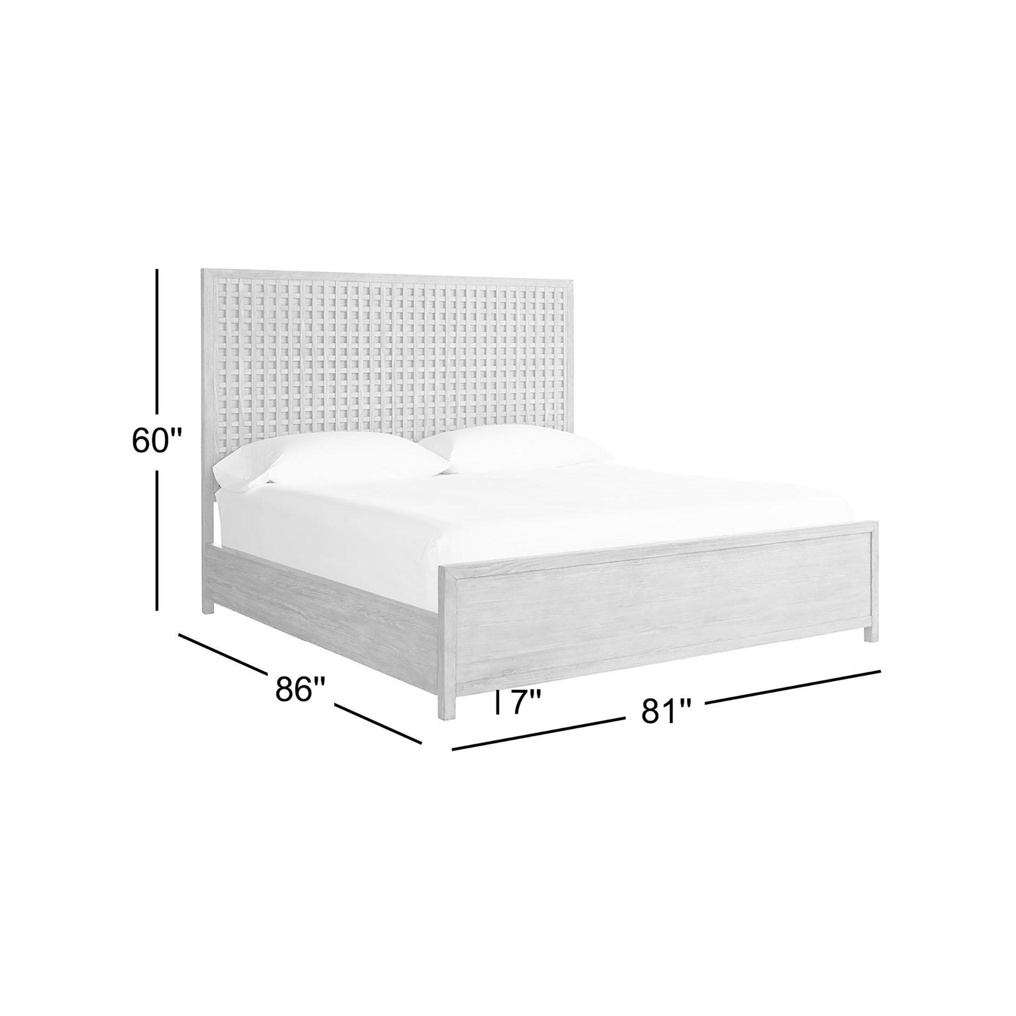 Baxley Bed, Brown, King