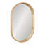 Miroir plat en bois massif Roberts-862059504