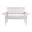 Banc minimaliste gris clair écologique et recyclable-1212399921