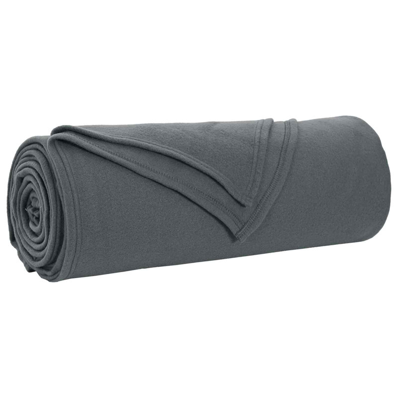 5.5-51 Throw Blanket, Dark Grey, 280cm x 210cm