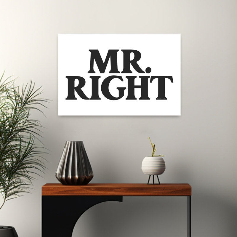 Mr. Right Abstract Contemporary Art