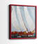 Gallery Racing the Wind, reproduction d'art encadrée de qualité supérieure - prête à être accrochée - aucun clou requis - aucun clou requis-198045548-198045552