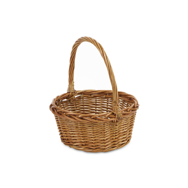 Panier en osier, Brun moyen