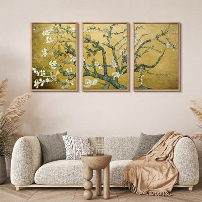 Almond Blossoms Inspiration By Vincent van Gogh