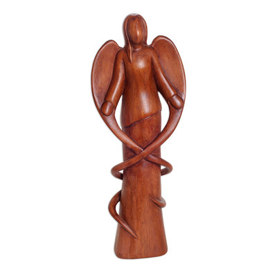 Statue en bois Baren