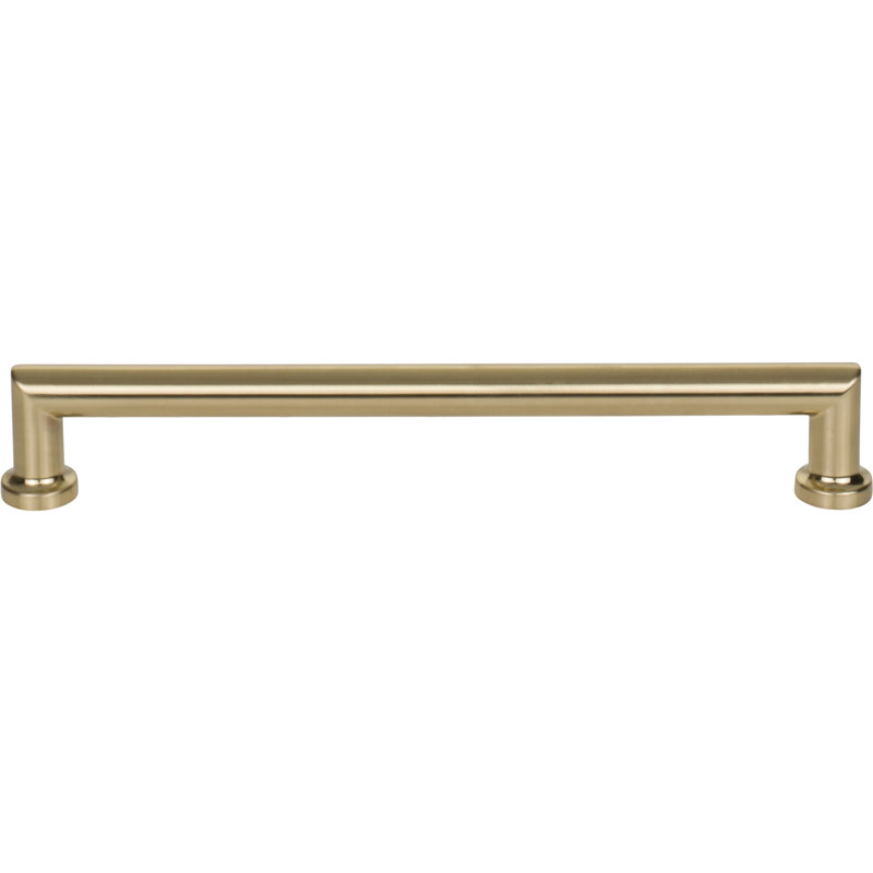 Morris 12" Center to Center Bar Pull, Honey Bronze, 7 9/16" Center to Center