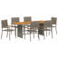 6 - Person Patio Dining Set Rectangular Table-1055160471